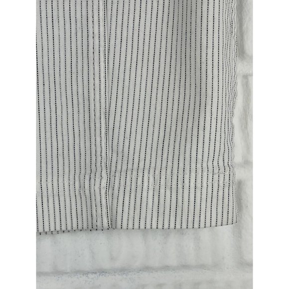 New FREE PEOPLE Modern Femme Novelty Stripe Mini Stretch Skirt 2 - Picture 4 of 8